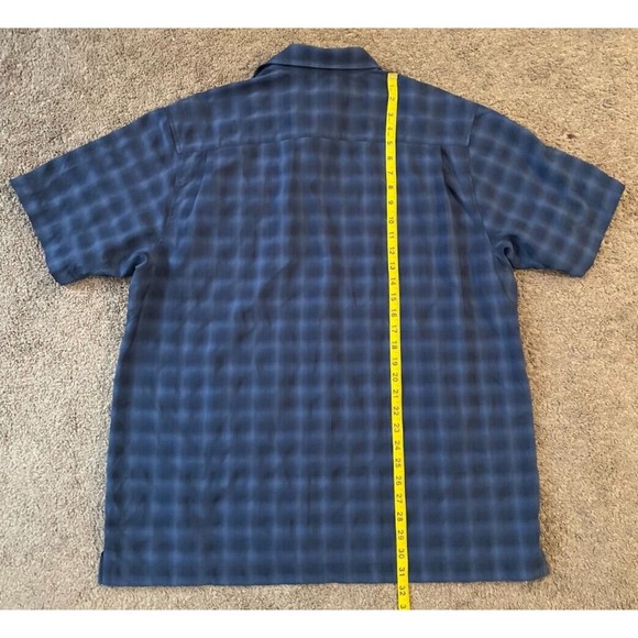 Men's Eddie Bauer Outdoor Plaid Short Sleeve Button Shirt Lot (2) Large - Picture 7 of 12